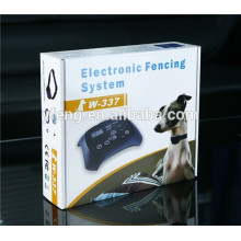 Collier d'entraînement électrique sûr de système de choc de barrière de barrière de chien électronique rechargeable imperméable
